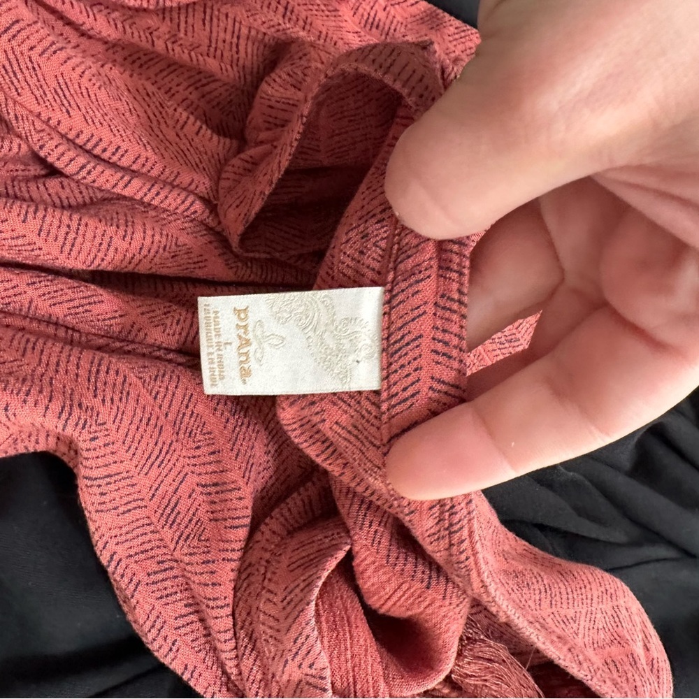 Prana Rust Red Sleeveless Maxi Dress - Picture 3 of 7